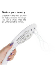 WOMANIZER WAVE CABEZAL DE DUCHA ESTIMULADOR DE CLITORIS BLANCO