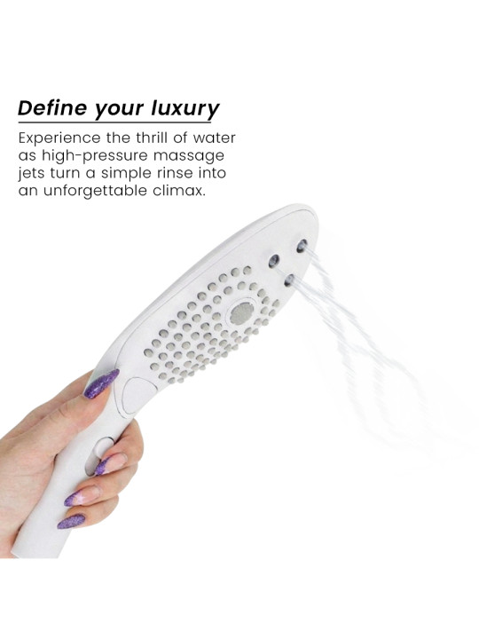WOMANIZER WAVE CABEZAL DE DUCHA ESTIMULADOR DE CLITORIS BLANCO