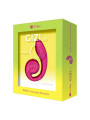 SNAIL VIBE GIZI LITE VIBRADOR DUAL PUNTO G Y CLITORIS ROSA