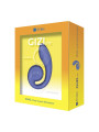 SNAIL VIBE GIZI LITE VIBRADOR DUAL PUNTO G Y CLITORIS MORADO