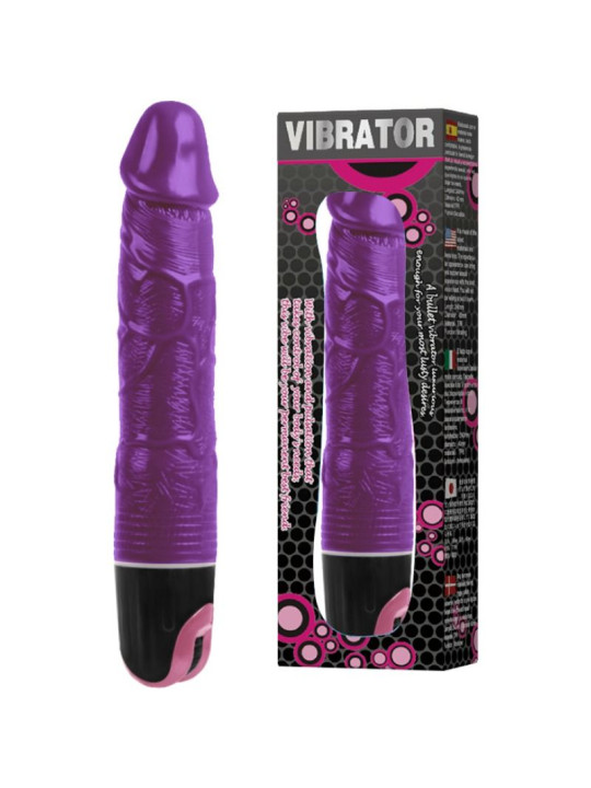 VIBRADOR MULTIVELOCIDAD ROSA SUAVE Y FLEXIBLE DE LA MARCA BAILE VIBRATORS