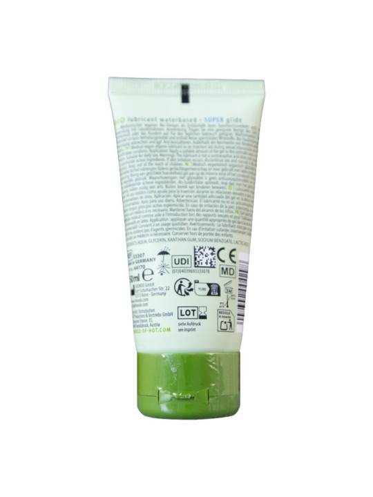 HOT BIO LUBRICANT LUBRICANTE BIO BASE AGUA SUPERGLIDE 50 ML