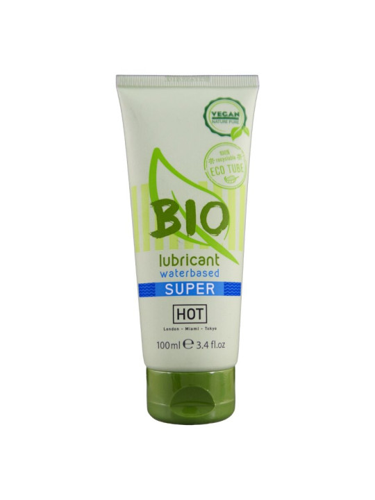 HOT BIO LUBRICANT LUBRICANTE BIO BASE AGUA SUPERGLIDE 100 ML