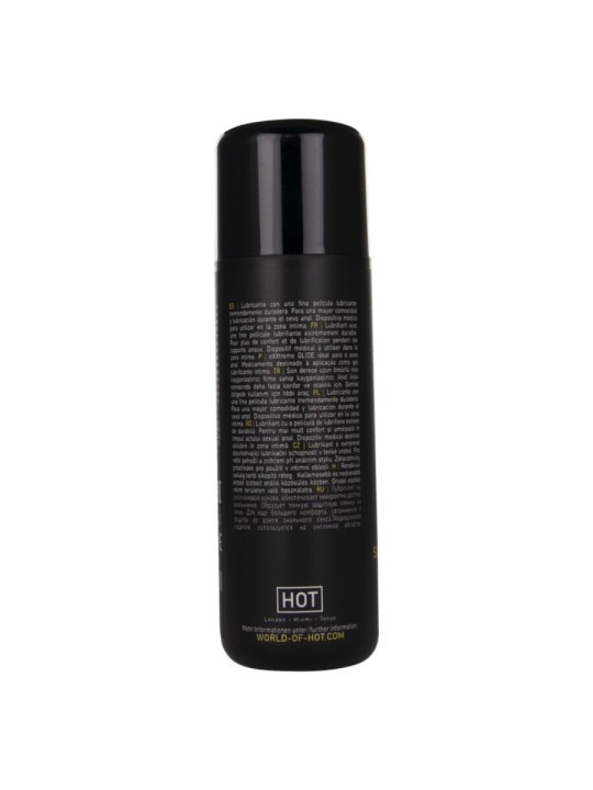 HOT EXXTREME GLIDE LUBRICANTE BASE SILICONA ACEITE CONFORT A 100 ML