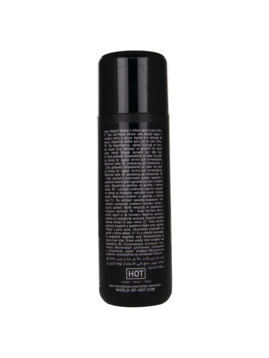 HOT PREMIUM SILICONE GLIDE LUBRICANTE BASE SILICONA 100 ML