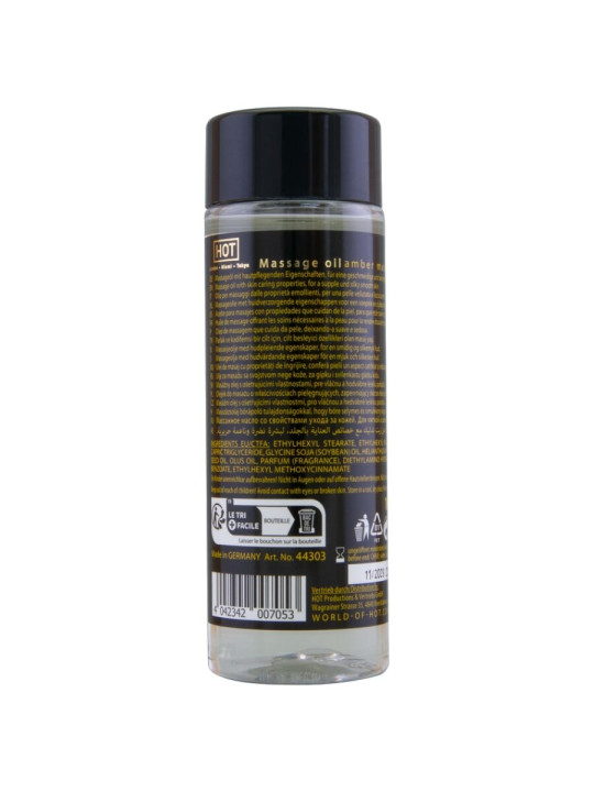 HOT ACEITE DE MASAJE AMBER MUSK 100 ML