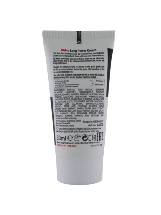 HOT RHINO LONG POWER CREMA 30 ML
