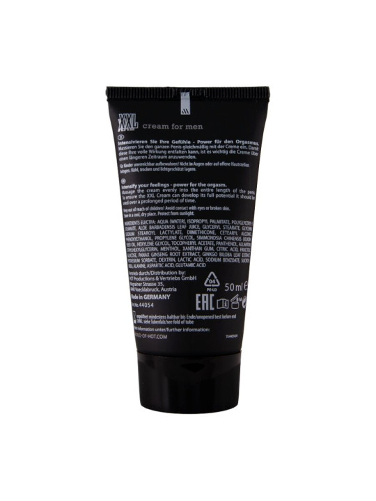 HOT CREMA XXL PARA HOMBRE 50 ML