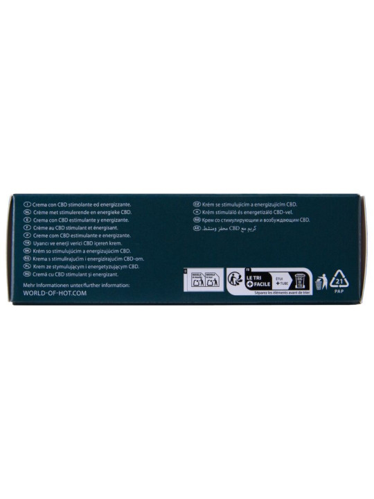 HOT CREMA DE MASTURBACION CON CBD UNISEX 100 ML