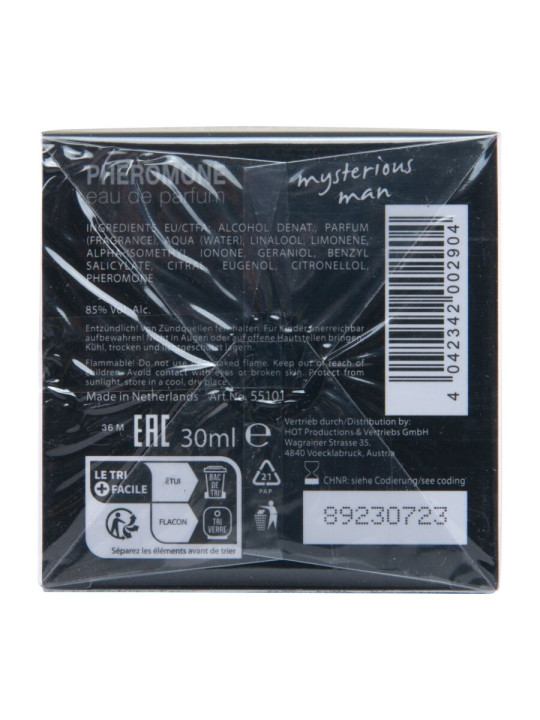 HOT PERFUME CON FEROMONAS LONDON MYSTERIOUS HOMBRE 30 ML