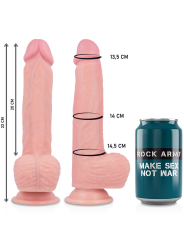 HAWK ROTADOR Y VIBRADOR 22 CM -O- 4.6 CM DE LA MARCA ROCK ARMY