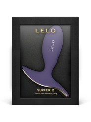 LELO SURFER 2 PLUG ANAL VIBRADOR UNISEX MORADO