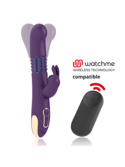 TREASURE BASTIAN RABBIT UP DOWN ROTADOR VIBRADOR MANDO CONTROL REMOTO WATCHME