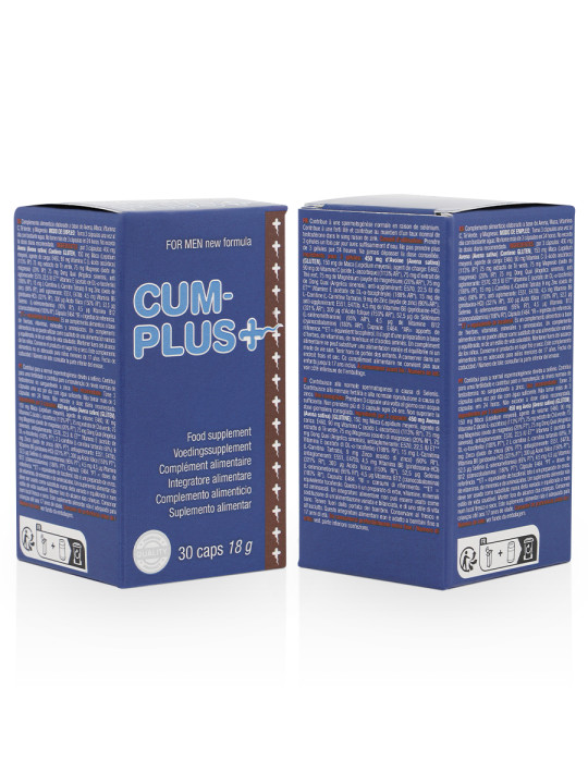 Cum Plus Complemento alimenticio para la calidad del esperma y el bienestar masculino