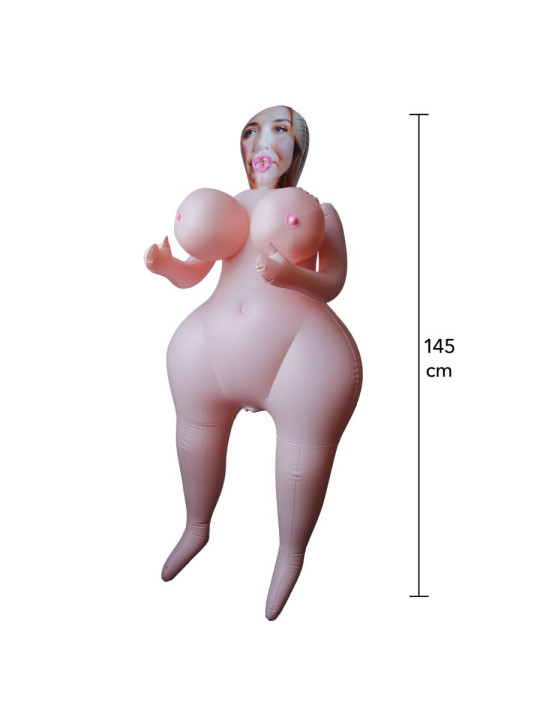 HIDDEN DESIRE HEAVY HEATHER MUNECA INFLABLE 145 CM