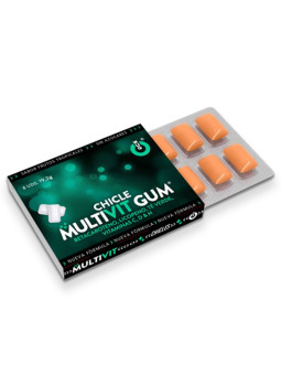 WUG Multivit Gum 1 X 8 UDS El chicle funcional que refuerza tus defensas cada dia