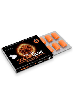 WUG Solar Gum 1 X 8 UDS El chicle que prepara tu piel para el sol