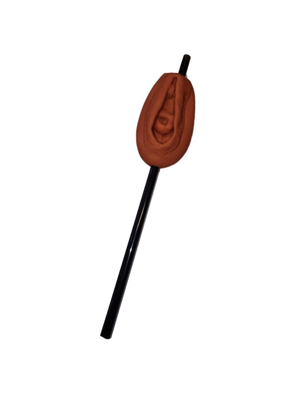 DIABLO PICANTE PAJITA DE VAGINA TONO OSCURO