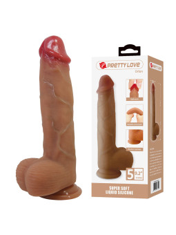 PRETTY LOVE ORTON DILDO REALISTICO CON VENTOSA 235 CM O 49 CM