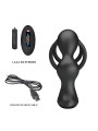 MR PLAY ANILLO PARA PENE CON PLUG ANAL CON VIBRACION CONTROL REMOTO