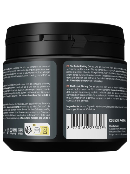 COBECO FIST ASSIST GEL EXTRAESPESO BASE DE AGUA 500 ML