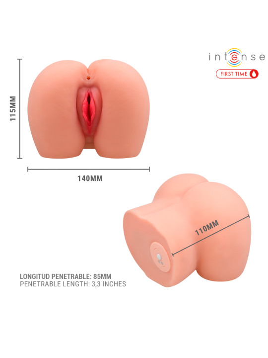 INTENSE FIRST TIME ARIANA VAGINA VIBRADORA VIRGEN CON HIMEN Y SANGRADO