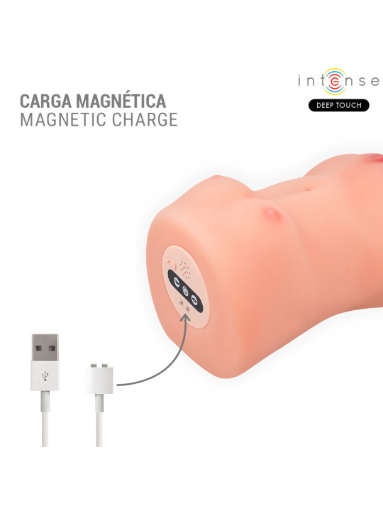 INTENSE DEEP TOUCH CATHERINE MASTURBADOR CON VOZ VIBRADOR SUCCION