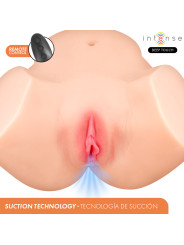 INTENSE DEEP TOUCH NICOLE MASTURBADOR VAGINA CON EFECTO SUCCION CALOR VIBRACION Y VOZ CON CONTROL REMOTO 53 KG