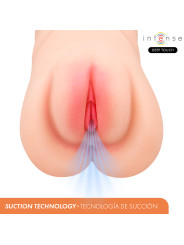 INTENSE DEEP TOUCH KRISTA MASTURBADOR VAGINA CON EFECTO SUCCION VIBRACION Y VOZ 12 KG