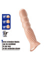 PRETTY LOVE FUNDA PARA PENE TEXTURIZADA CON EXTENSORES