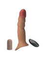 PRETTY LOVE FUNDA PARA PENE TEXTURIZADA CON VIBRACION Y CONTROL REMOTO