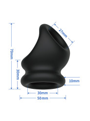 CRAZY BULL OBERON ANILLO DE SOPORTE PARA PENE Y TESTICULOS