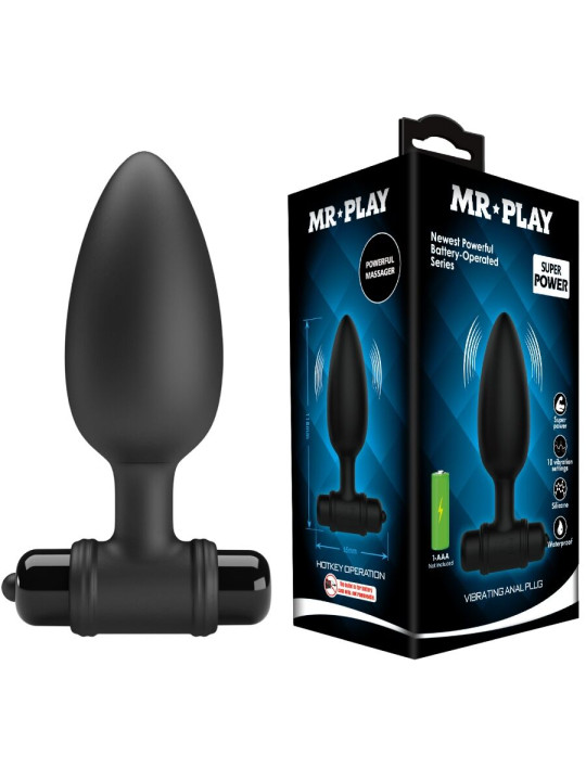 MR PLAY PLUG ANAL SUPER POWER CON VIBRACION