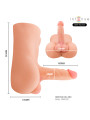 INTENSE DEEP TOUCH DAMIEN TORSO CON DILDO REALISTICO CON EMPUJE Y VIBRACION CONTROL REMOTO 35 KG