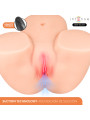 INTENSE DEEP TOUCH GINGER MASTURBADOR VAGINA CON EFECTO SUCCION CALOR VIBRACION Y VOZ CON CONTROL REMOTO 53 KG