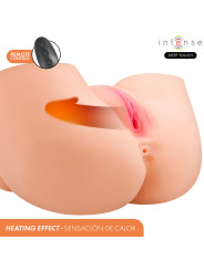 INTENSE DEEP TOUCH GINGER MASTURBADOR VAGINA CON EFECTO SUCCION CALOR VIBRACION Y VOZ CON CONTROL REMOTO 53 KG