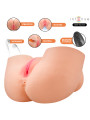 INTENSE DEEP TOUCH GINGER MASTURBADOR VAGINA CON EFECTO SUCCION CALOR VIBRACION Y VOZ CON CONTROL REMOTO 53 KG
