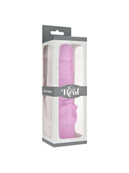 VIBRADOR REALISTA CON ESTIMULADOR CLITORIS - ROSA DE LA MARCA GET REAL