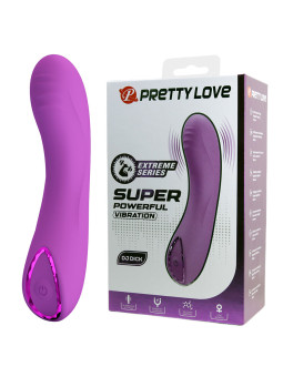 PRETTY LOVE DJ DICK VIBRADOR PUNTO G MORADO