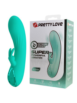 PRETTY LOVE DJ STICK VIBRADOR PUNTO G TURQUESA