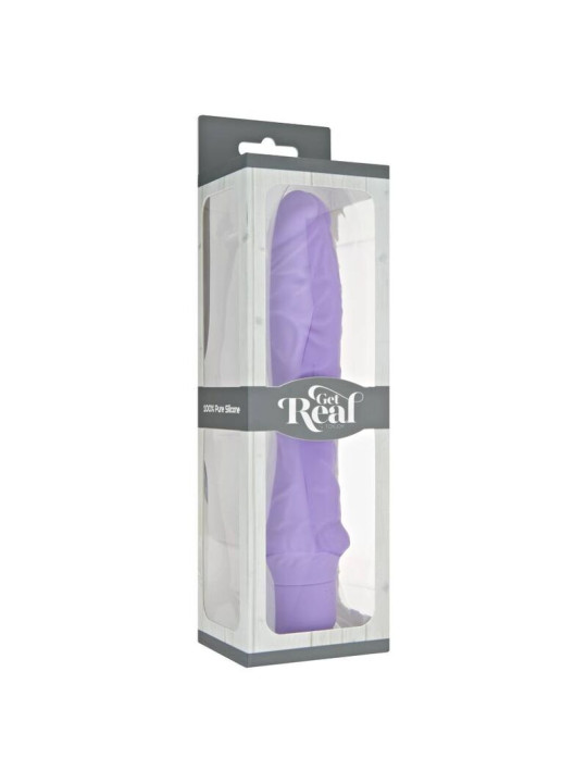 VIBRADOR DE SILICONA LARGE 7 MODOS - GET REAL DE LA MARCA GET REAL