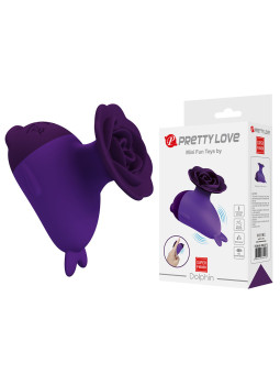 PRETTY LOVE DOLPHIN MINI VIBRADOR CON SUJECION