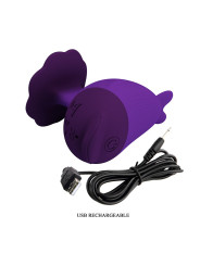 PRETTY LOVE DOLPHIN MINI VIBRADOR CON SUJECION