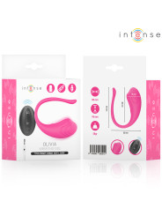 INTENSE OLIVIA HUEVO VIBRADOR ROSA CONTROL REMOTO