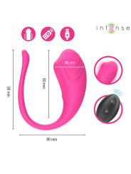 INTENSE OLIVIA HUEVO VIBRADOR ROSA CONTROL REMOTO