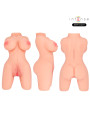INTENSE DEEP TOUCH JESSE TORSO MASTURBADOR MULTIPOSICION DOBLE VAGINA ANO