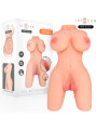 INTENSE DEEP TOUCH JESSE TORSO MASTURBADOR MULTIPOSICION DOBLE VAGINA ANO