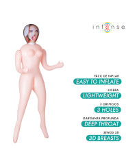 INTENSE DOLLS NICOLE MUNECA HINCHABLE CON TRES ORIFICIOS