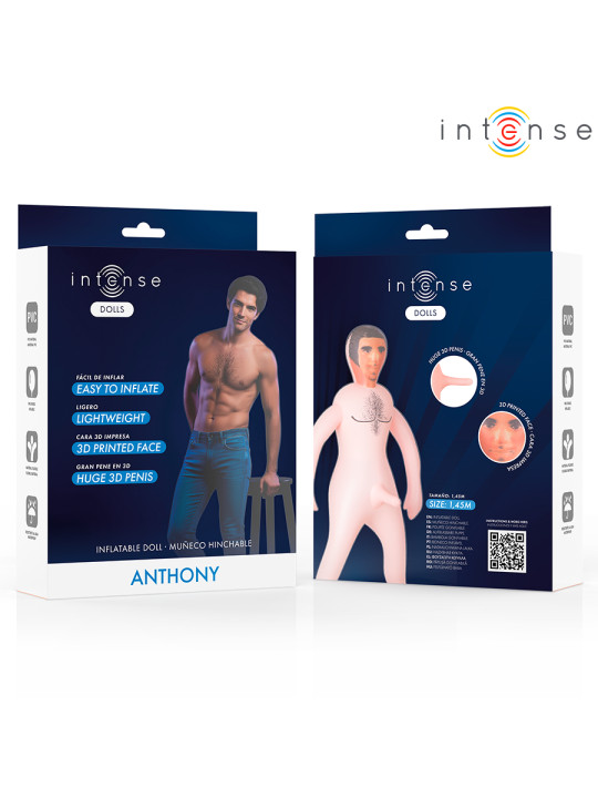 INTENSE DOLLS ANTHONY MUNECO HINCHABLE PENE 3D