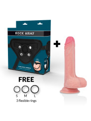 ROCKARMY ARNES LIQUID SILICONE DILDO PREMIUM MUSTANG 18 CM O 414 CM